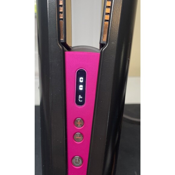 Dyson Corrale Hair Straightener HS03 Fuchsia Pink With Charging Base & Adapter - Picture 5 of 11